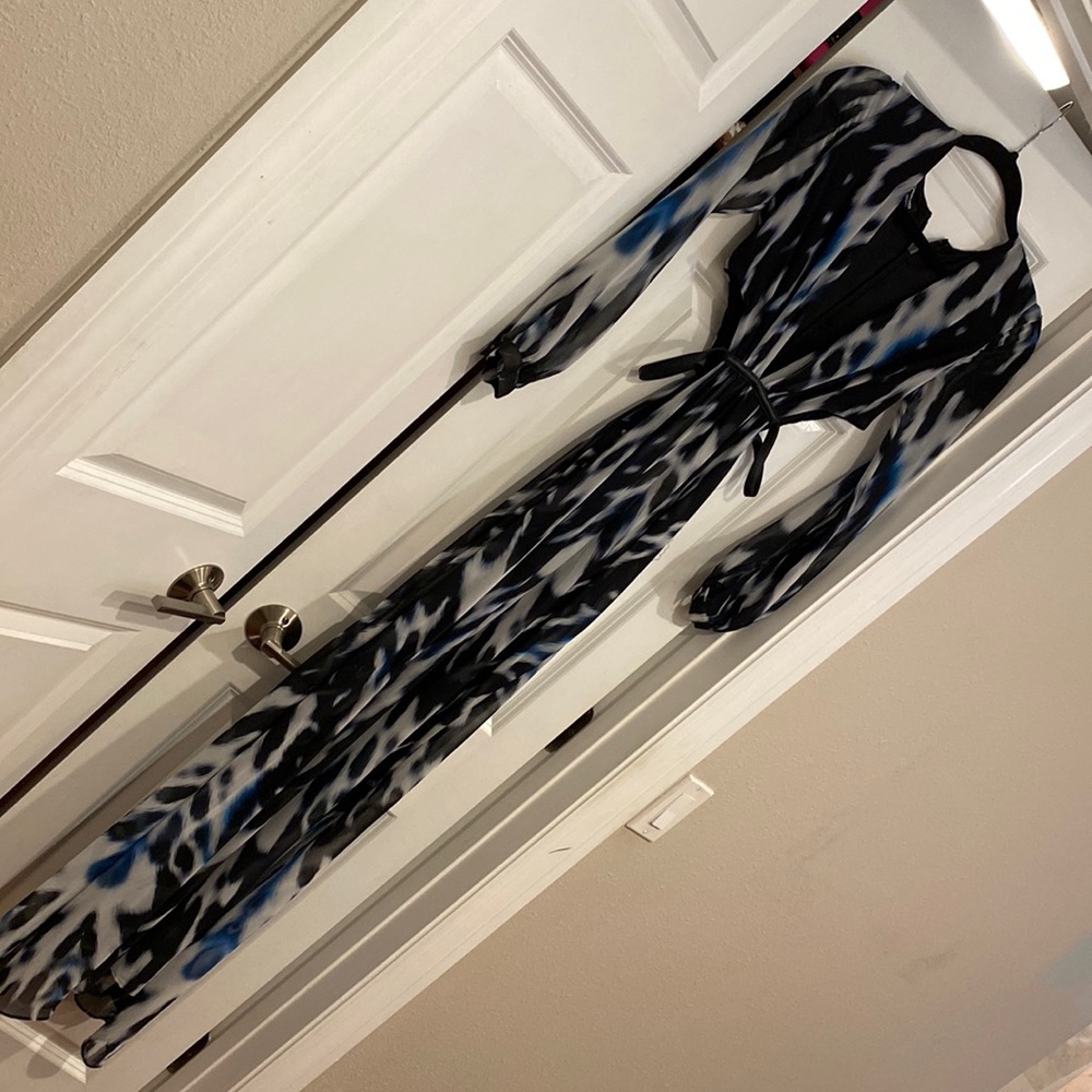 Maxi cocktail cutout dress